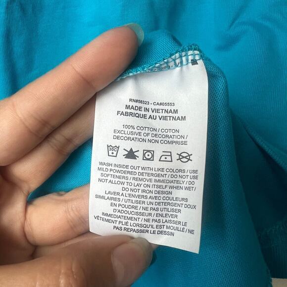 NEW Nike Air Jordan Women's Essential Shirt Dress in Bright Blue Size S - Picture 7 of 8